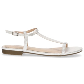 Filippo DS1297 / 20 Si Silver sandals grey