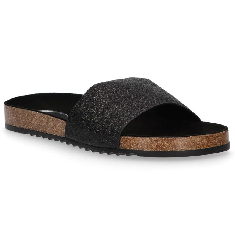 Filippo DK1373 / 20 Bk Black slippers