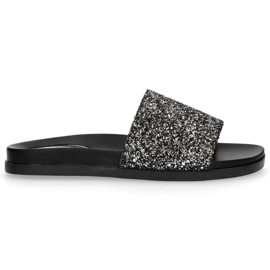 Filippo DK689 / 20 Si silver slippers Filippo DK689 / 20 Si silver slippers