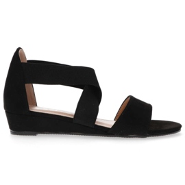 Filippo DS1363 / 20 Bk black sandals