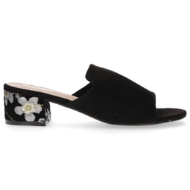 Filippo DK1359 / 20 Bk black slippers