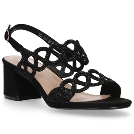 Filippo DS1355 / 20 Bk Black sandals
