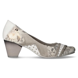 Filippo 04443-13 / 00-5 Popiel + Popiel pumps grey