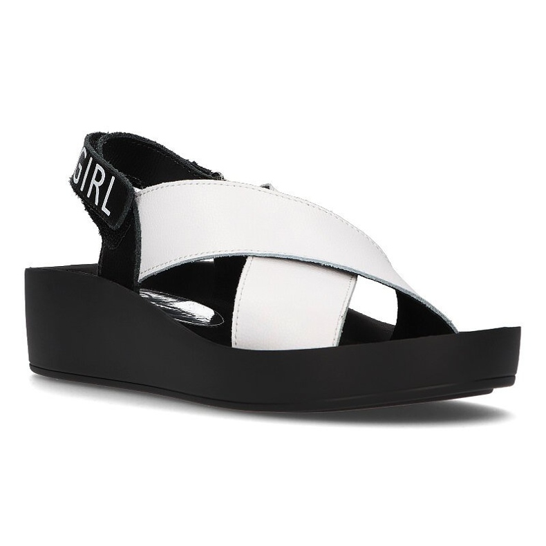 Leather sandals Filippo DS2060 / 21 Wh white Leather sandals Filippo DS2060 / 21 Wh white