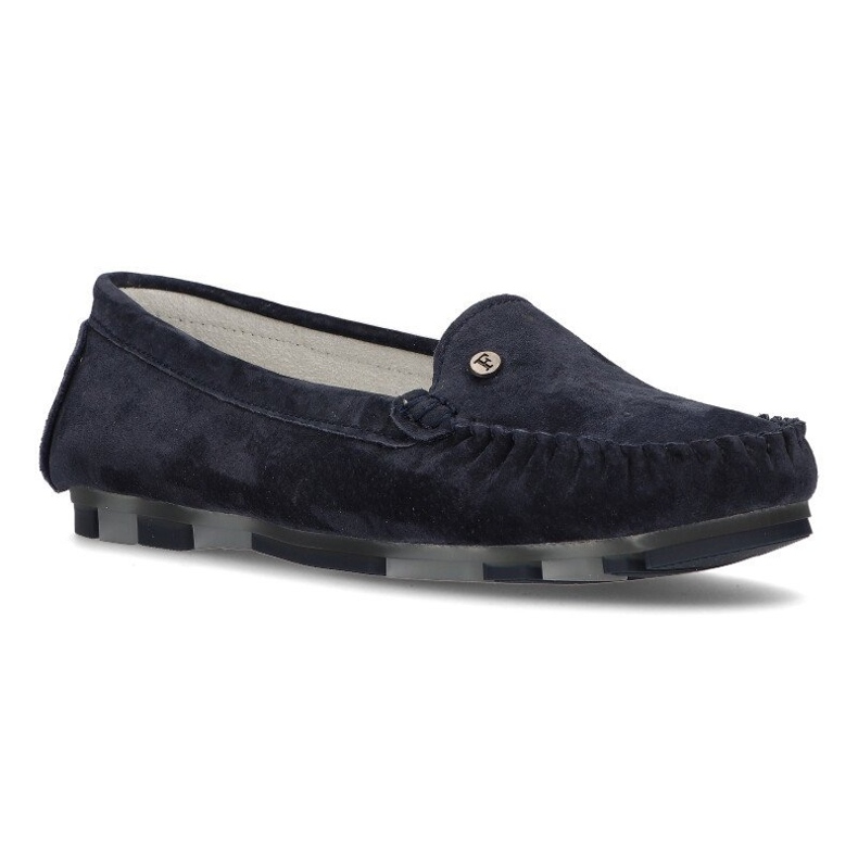 Leather loafers Filippo DP2037 / 21 Nv navy blue Leather loafers Filippo DP2037 / 21 Nv navy blue