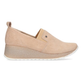 Leather Sneakers Filippo DP1500 / 21 Be beige