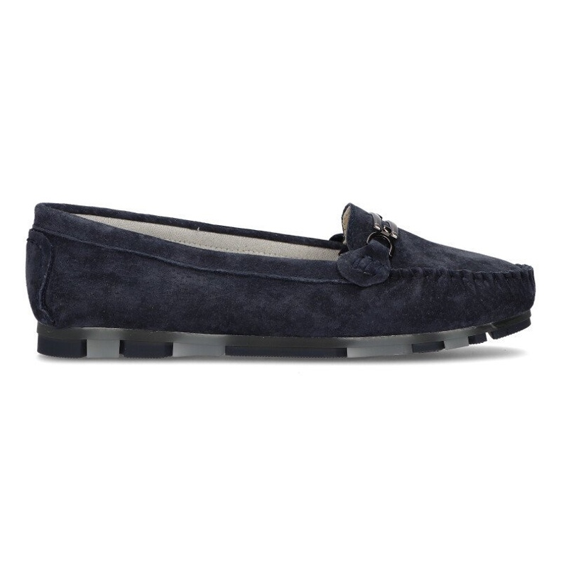 Leather loafers Filippo DP1202 / 21 Nv navy blue
