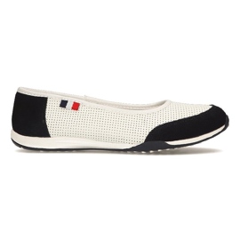Leather shoes Filippo DP142 / 21 Wh Nv white and navy blue Leather shoes Filippo DP142 / 21 Wh Nv white and navy blue