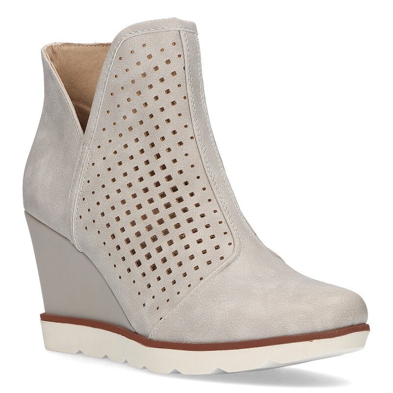 Wedge boots Filippo DBT2069 / 21 Be beige