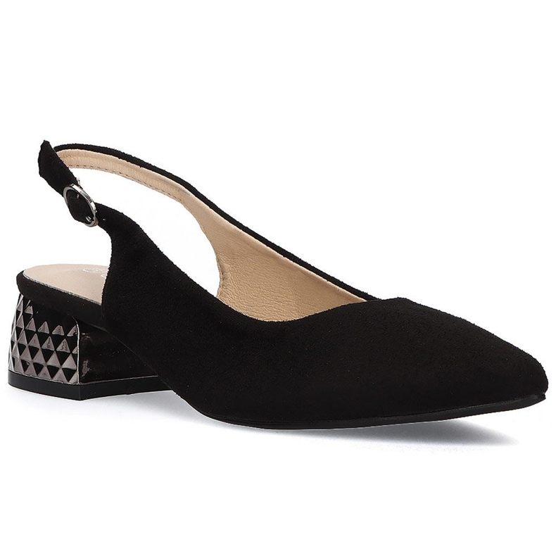 FILIPPO DP2095 / 21 Bk Black high heels