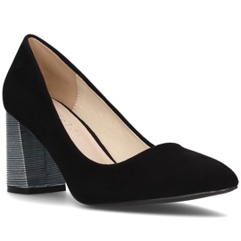 FILIPPO DP2324 / 22 Bk Black high heels