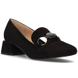 Black FILIPPO DP2097 / 22 Bk high heels shoes