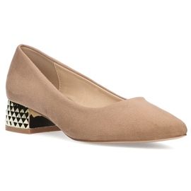 Pumps high heels FILIPPO DP2101 / 21 Beige