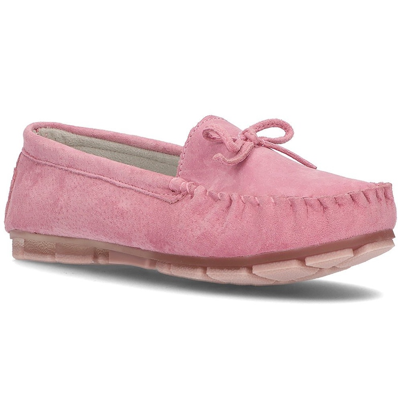 Leather loafers Filippo DP1204 / 21 Pi pink