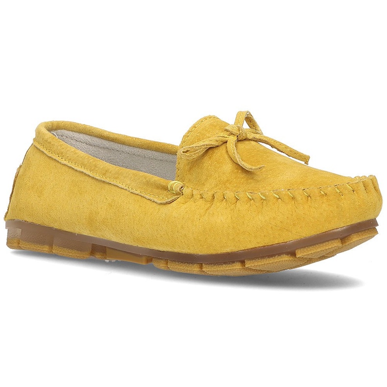Leather loafers Filippo DP1204 / 21 Yl yellow