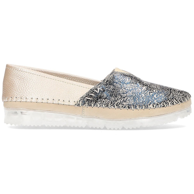 Leather shoes Filippo DP2147 / 21 Be beige multicolored