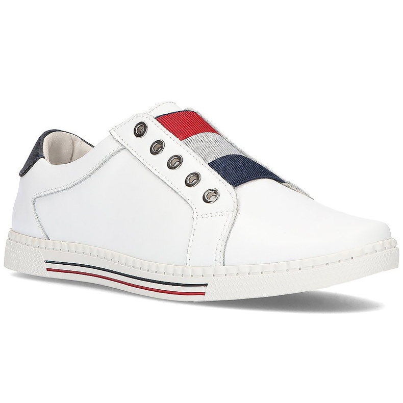 Leather shoes Filippo DP2155 / 21 Wh white