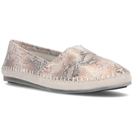 Leather shoes Filippo DP031 / 21 Gr gray grey