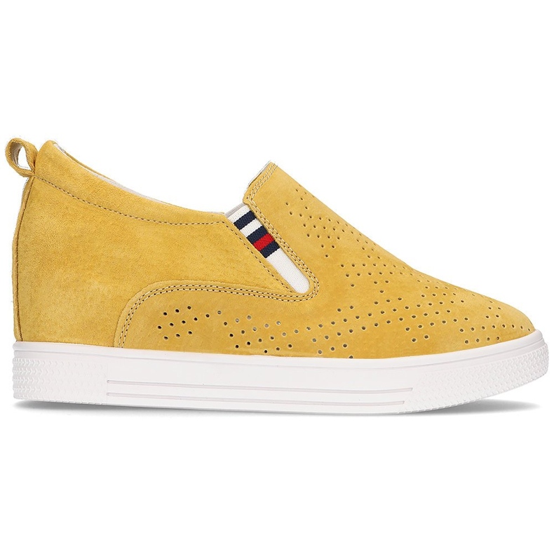 Leather shoes Filippo DP1356 / 21 Yl yellow