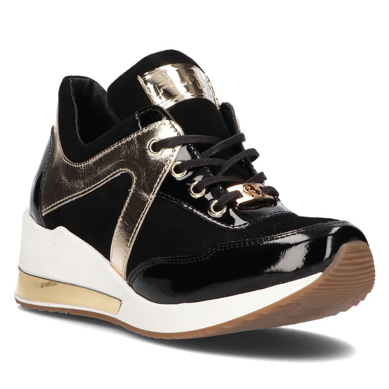 Leather sneakers Filippo 086 black