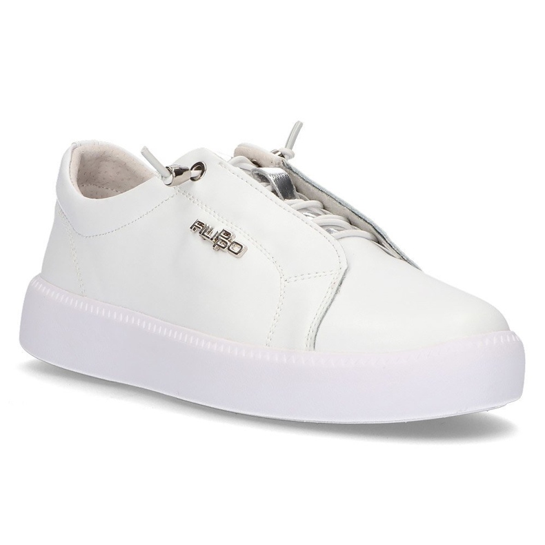 Leather shoes Filippo DP2041 / 21 Wh white