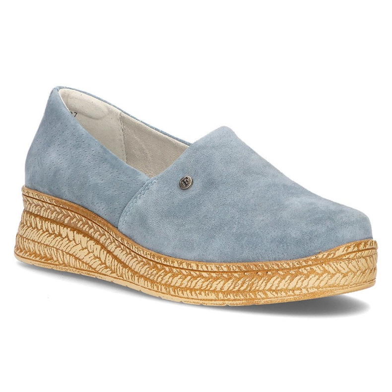 Leather shoes Filippo DP2164 / 21 Bl blue Leather shoes Filippo DP2164 / 21 Bl blue