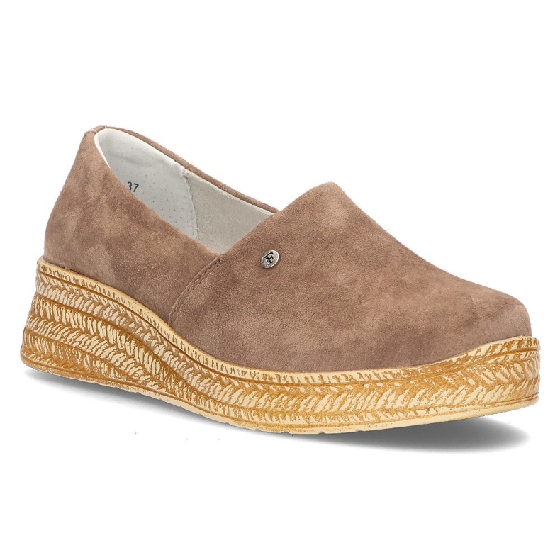 Leather shoes Filippo DP2164 / 21 Sd brown