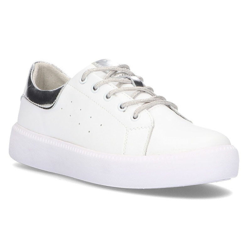Leather shoes Filippo DP2157 / 21 Wh white