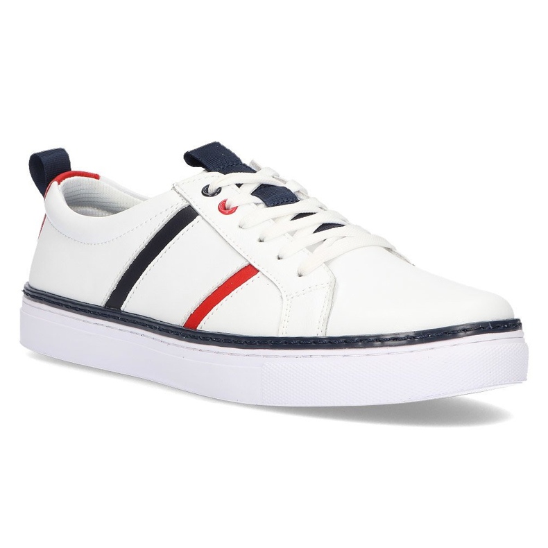 Leather shoes Filippo MP2146 / 21 Wh white