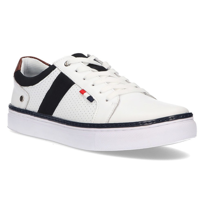 Leather shoes Filippo MP2330 / 21 Wh white