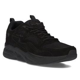 Leather Sneakers Filippo MSP2116 / 21 Bk black