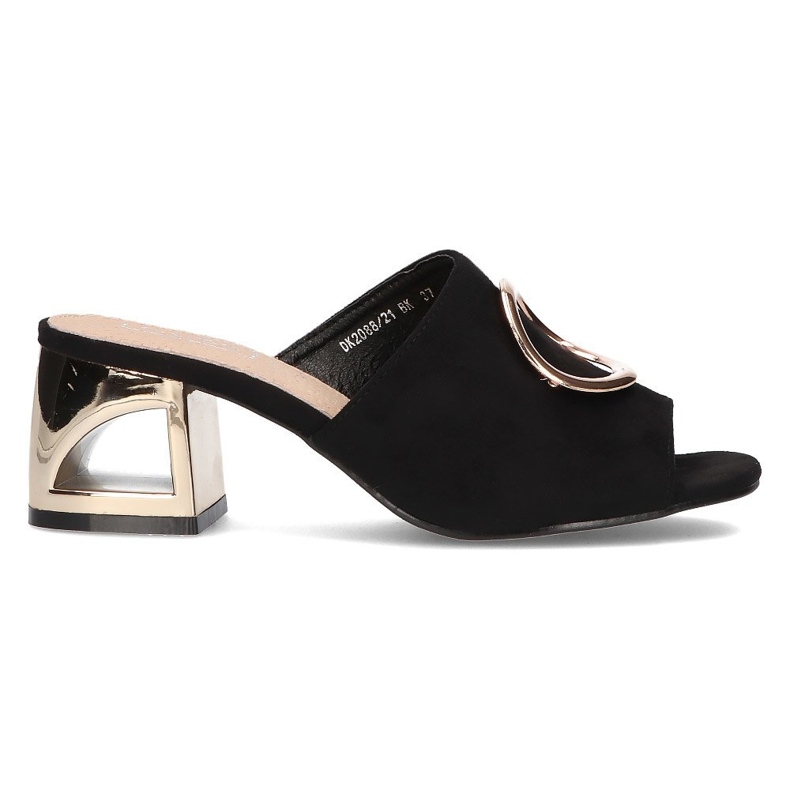 Filippo DK2088 / 21 Bk black slippers