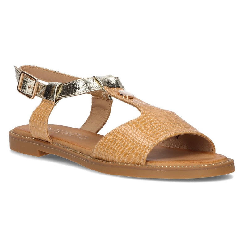 Filippo DS2099 / 21 Be beige sandals golden Filippo DS2099 / 21 Be beige sandals golden