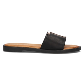 Filippo DK2103 / 21 Bk black slippers