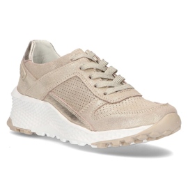 Leather Sneakers Filippo DP2008 / 21 Go golden