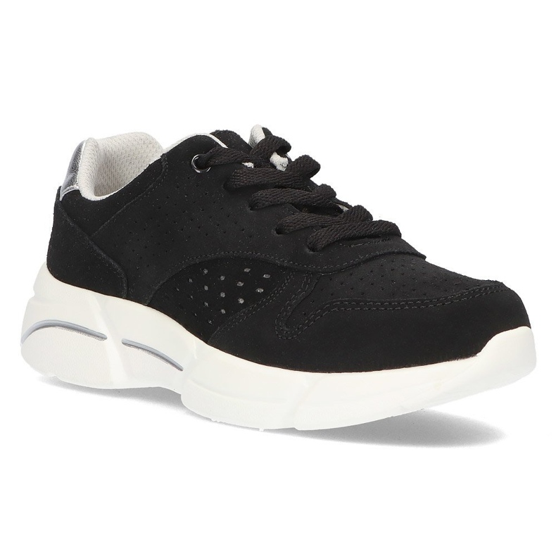 Leather Sneakers Filippo DP2156 / 21 Bk black