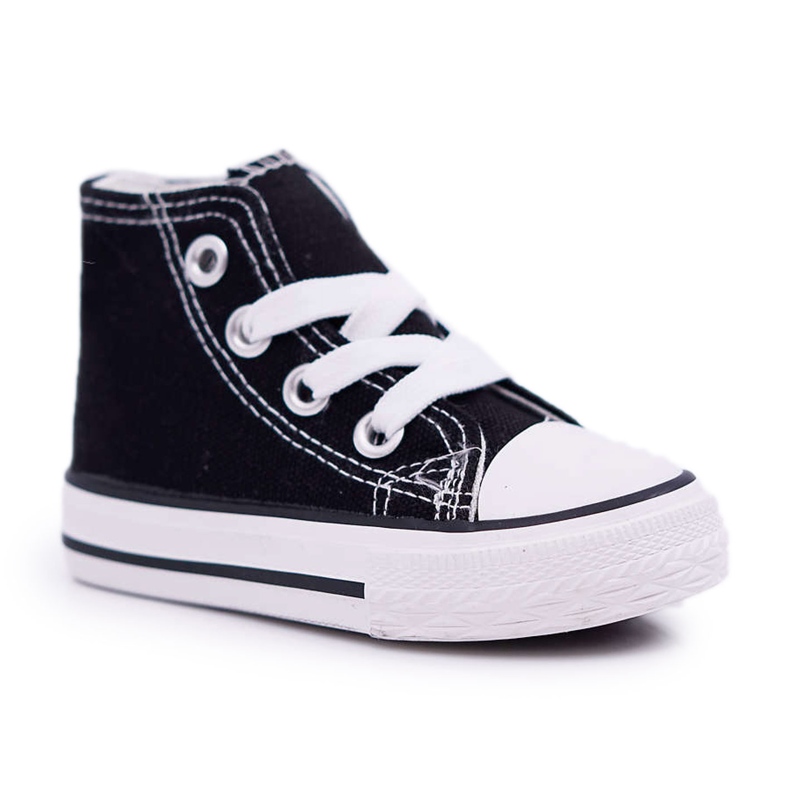 FRROCK Black Filemon Children's Classic Sneakers FRROCK Black Filemon Children's Classic Sneakers