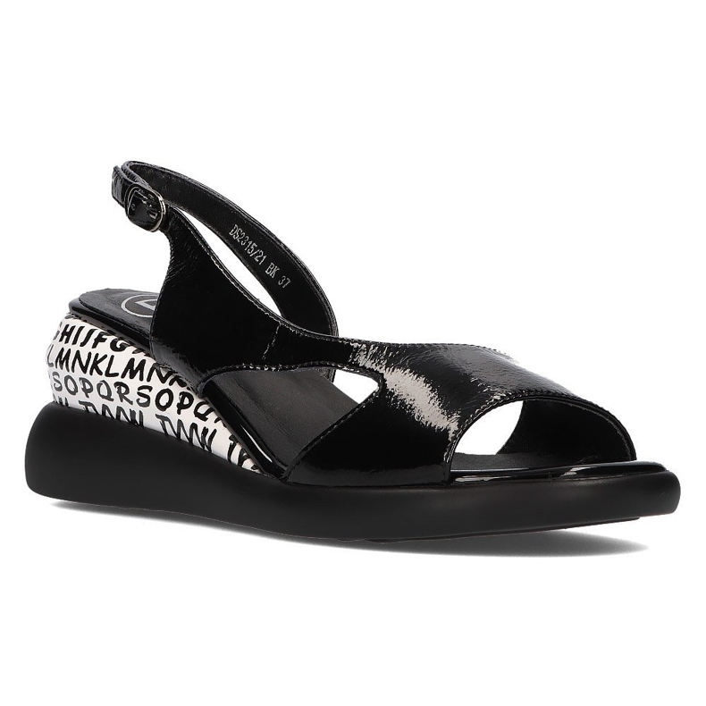 Black Sandals on the wedge Filippo DS2315 / 21 Bk