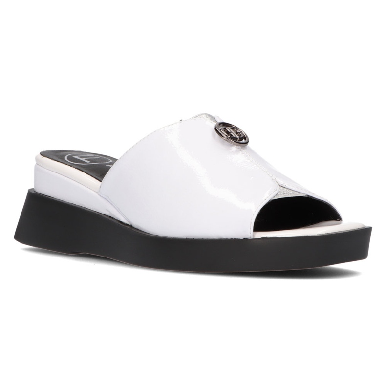 Filippo DK2351 / 21 Wh white slippers
