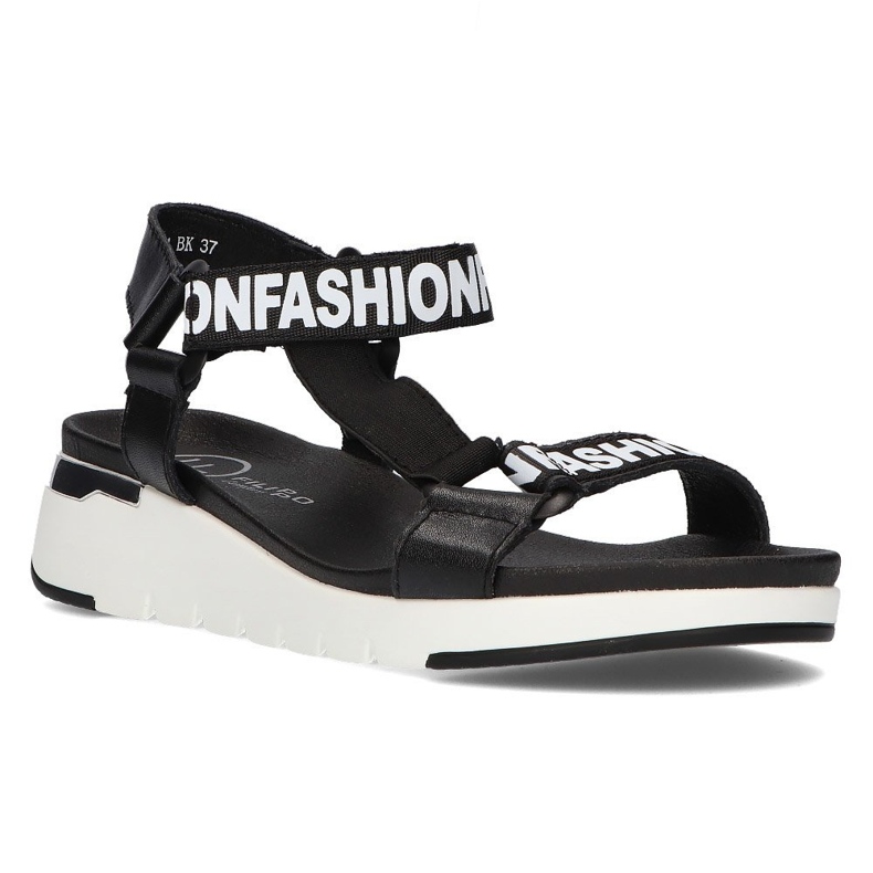 Leather sandals Filippo DS2169 / 21 Bk black