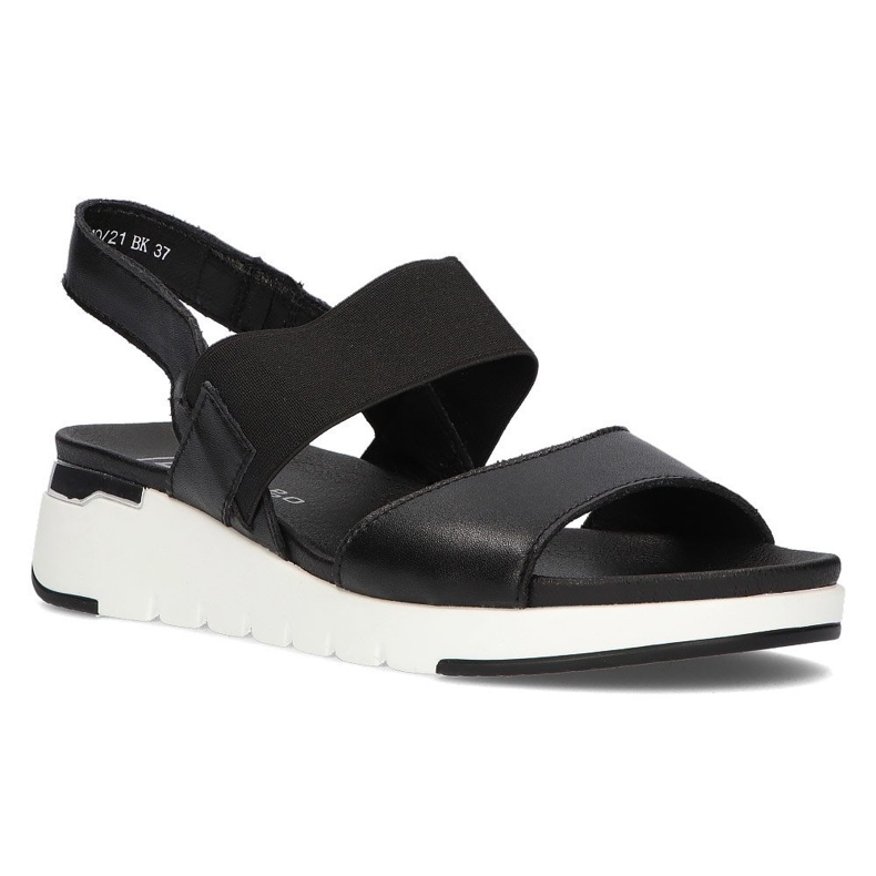 Leather sandals Filippo DS2140 / 21 Bk black Leather sandals Filippo DS2140 / 21 Bk black