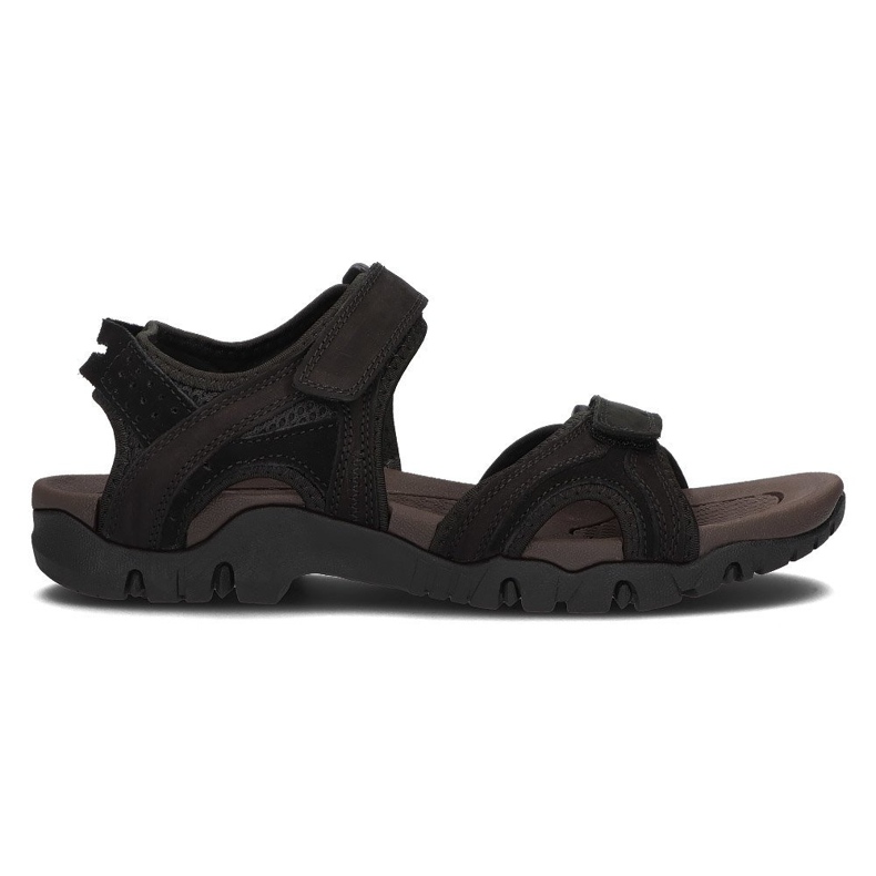 Leather men's sandals Filippo MS2306 / 21 Bk black Leather men's sandals Filippo MS2306 / 21 Bk black