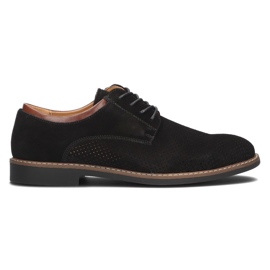Leather shoes Filippo MP2399 / 21 Bk black
