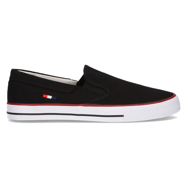 Black Slip-on Sneakers Filippo Mtn210 / 21 Bk