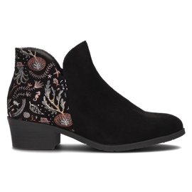 Filippo DBT1475 / 21 Bk black boots multicolored Filippo DBT1475 / 21 Bk black boots multicolored