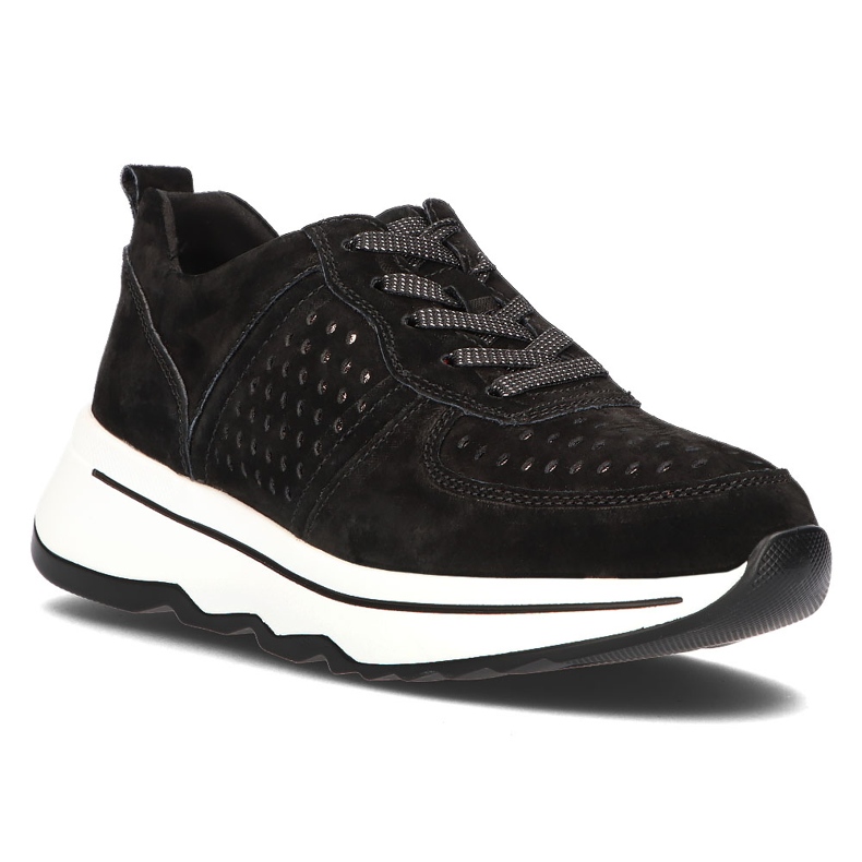 Filippo Leather sneakers DP3171 / 21 Bk black