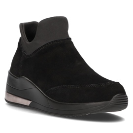 Leather boots Filippo DBT3029 / 21 Bk black