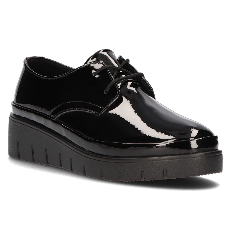 Leather shoes Filippo DP3025 / 21 Bk black