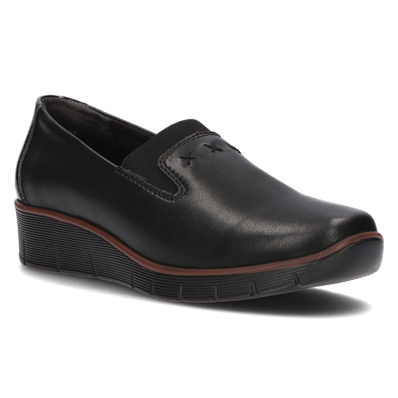 Leather shoes Filippo DP3160 / 21 Bk black