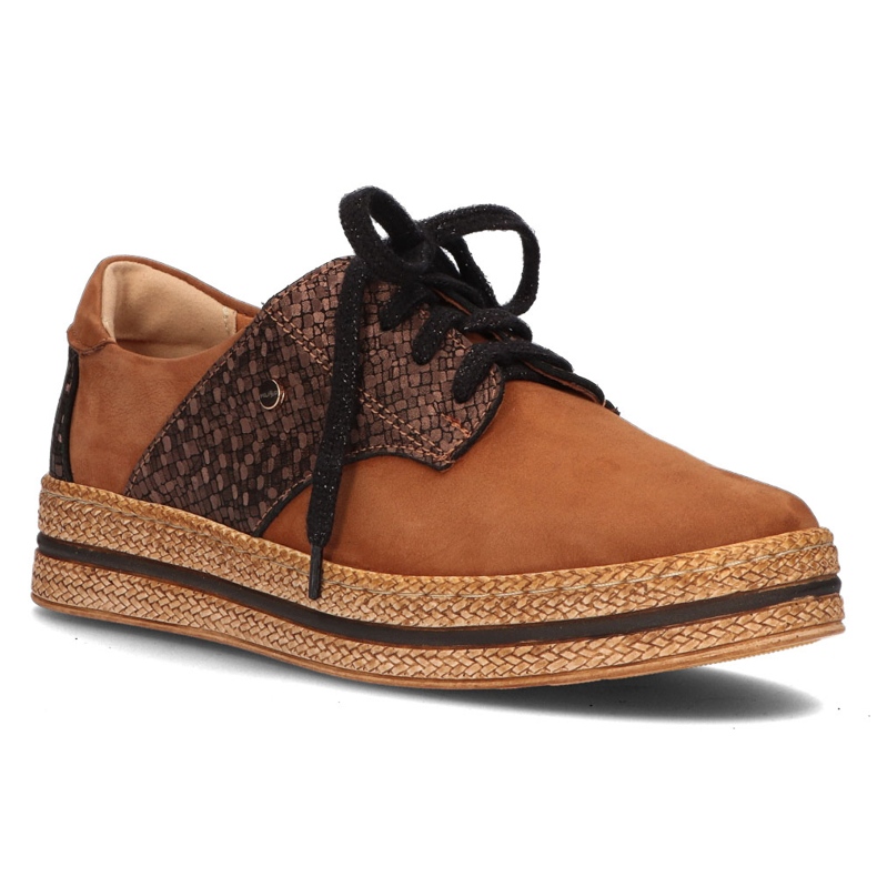 Leather shoes Filippo 10123 brown